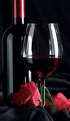Elegant and Stylish Vintage Design Red Wine Glass | Long Champagne Wine Glass with Elegant Flutes Stem (310 ml, 2) - Image 4